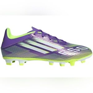 Size 10 - Adidas F50 club FG green/purple